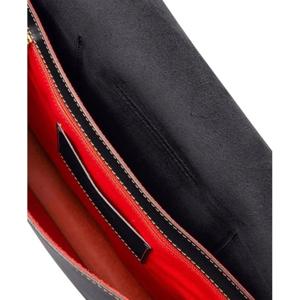 Dooney & Bourke Alto Hidden Handle Brief Tuscany Vacchetta Leather - NWT‎ (New)